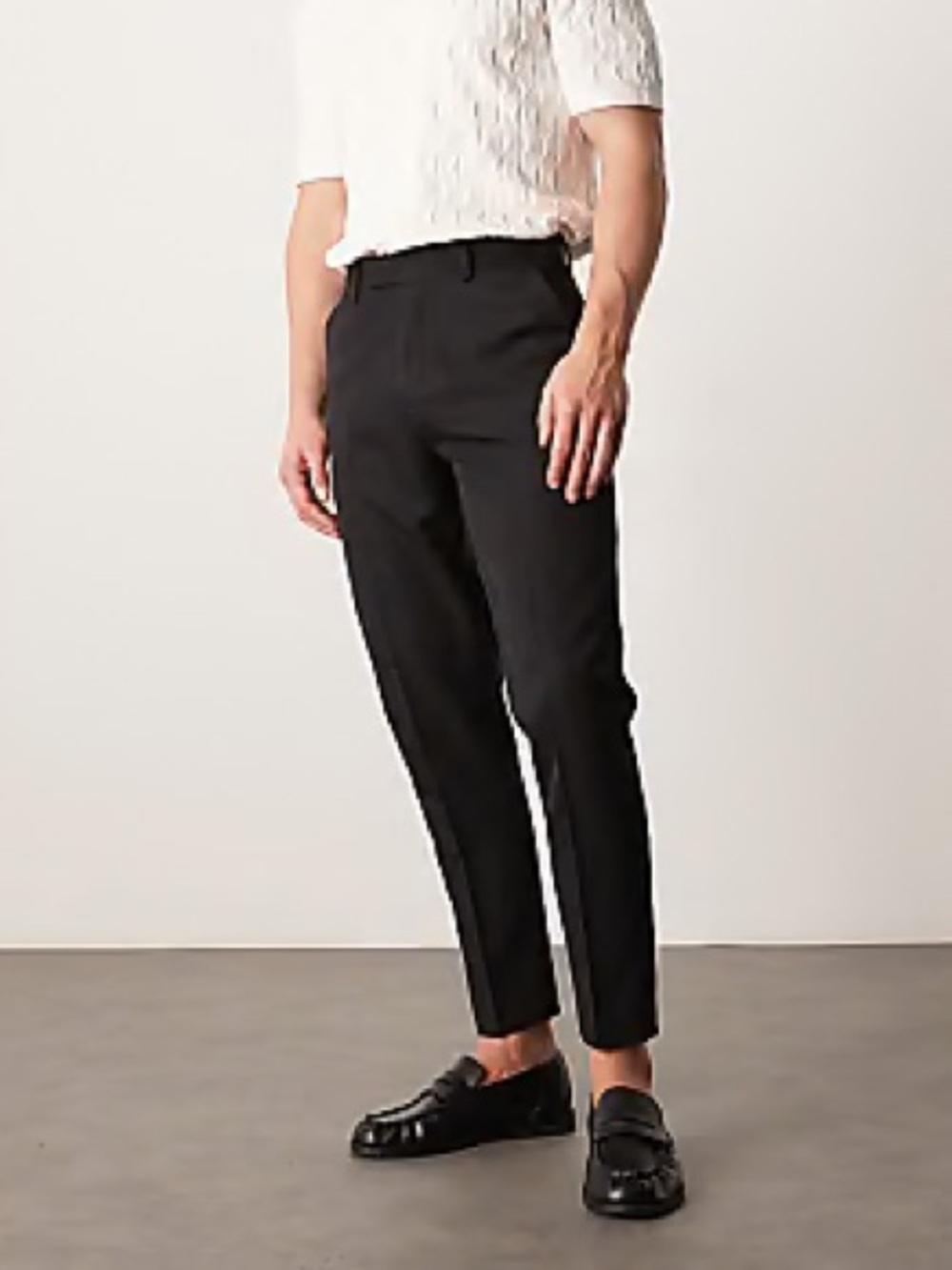 ASOS Black Slim Dress Trousers